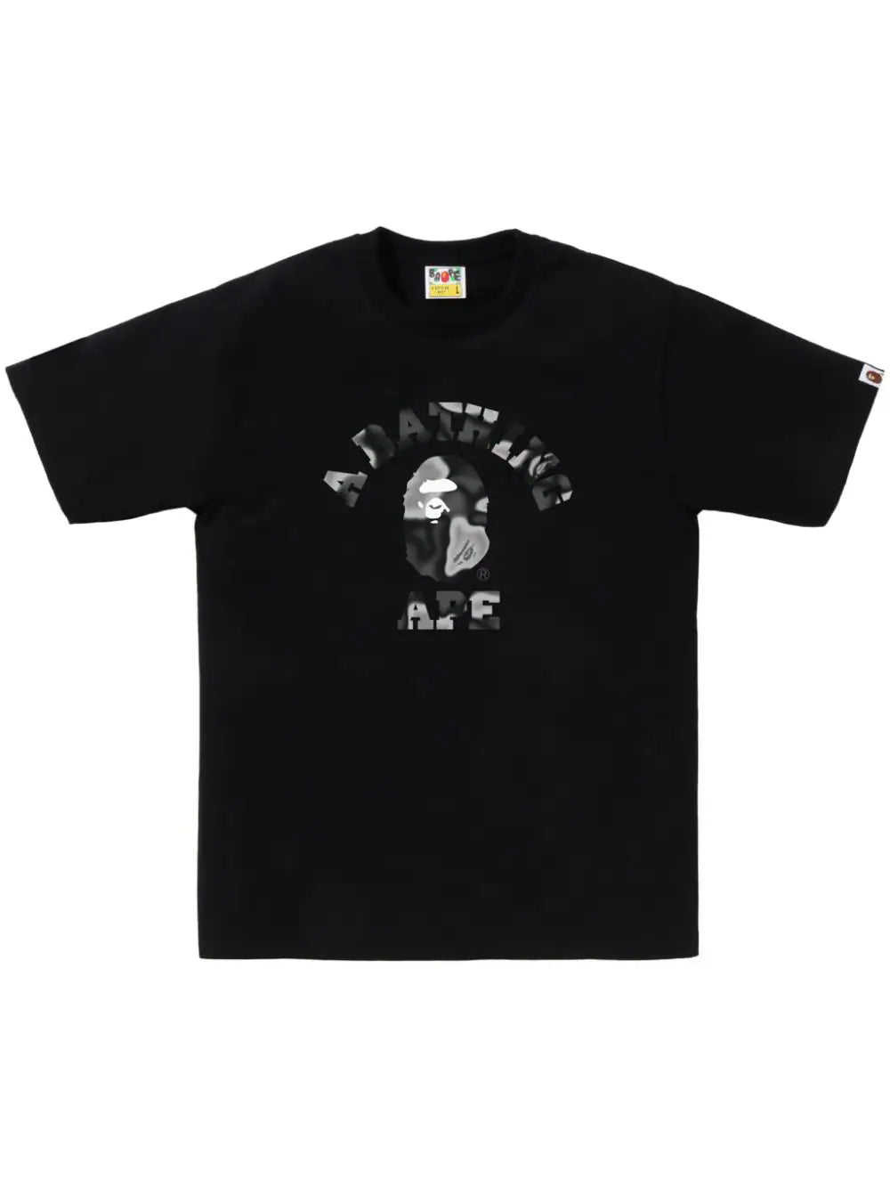 A BATHING APE® playera con logo estampado