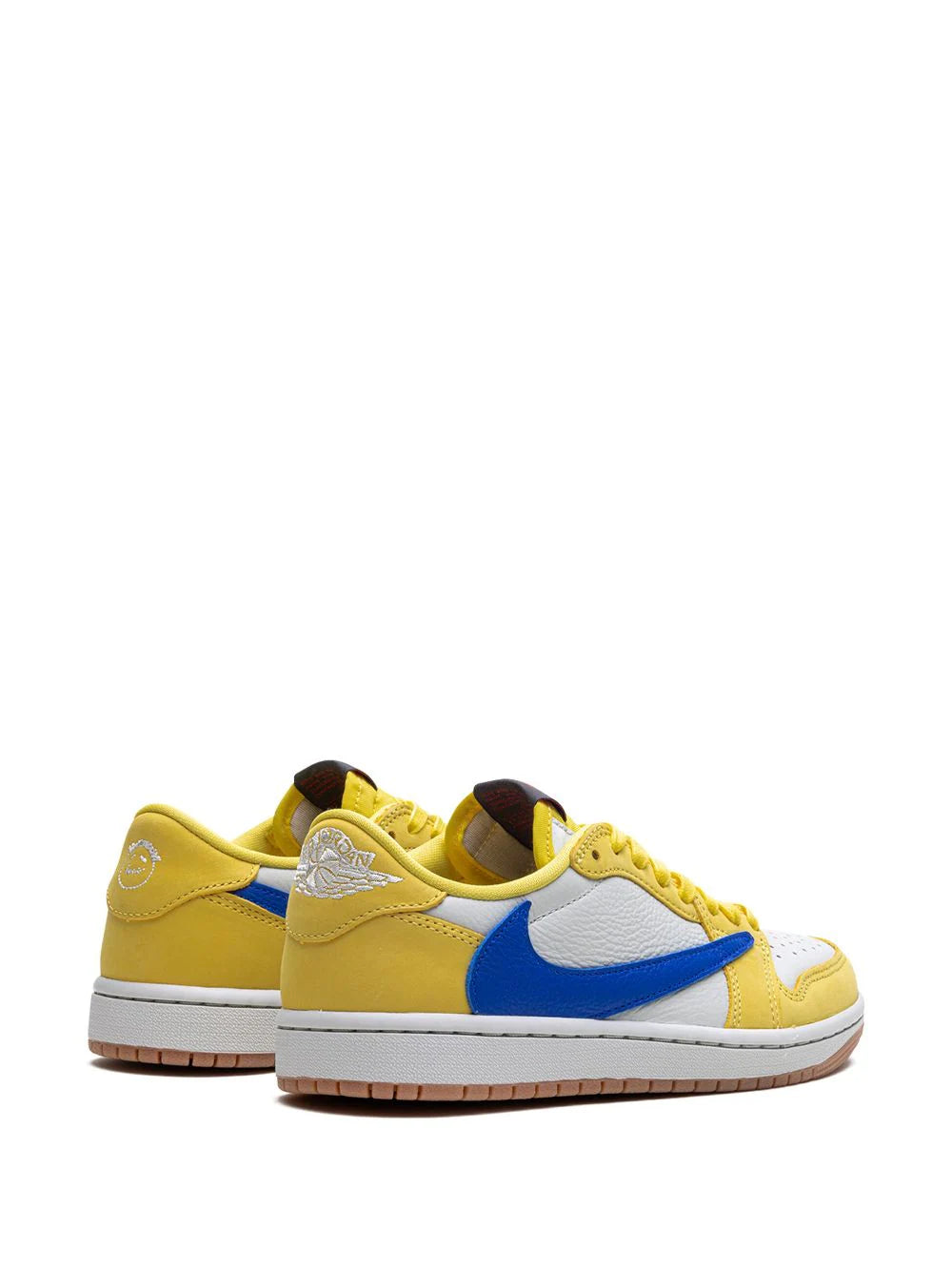 Jordan tenis Air Jordan 1 Retro Low Canary de JORDAN x Travis Scott