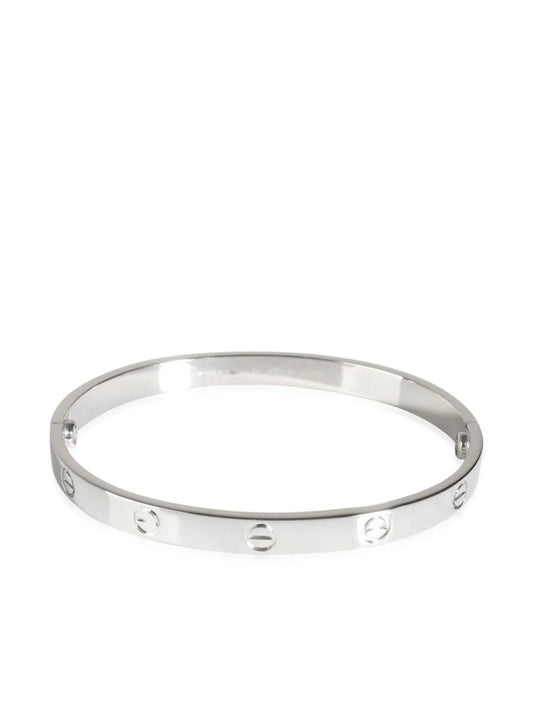 Cartier pulsera Love en oro blanco de 18kt