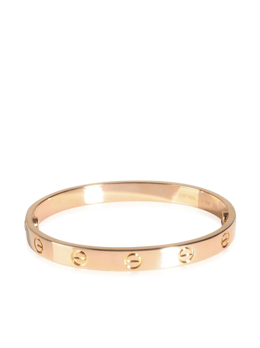 Cartier pulsera Love en oro rosa de 18kt