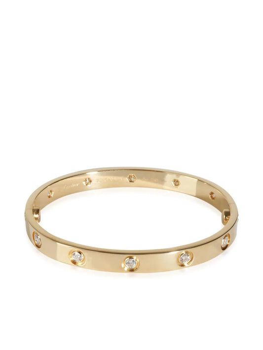 Cartier pulsera Love en oro amarillo de 18kt con diamantes