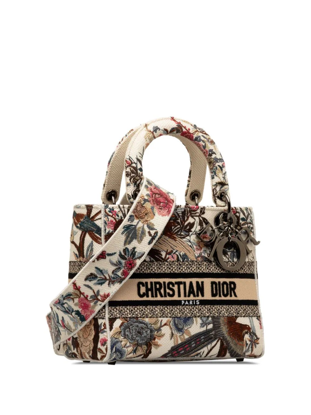 Christian Dior 2022 Medium Jardin d'Hiver Lady D-Lite Bag satchel