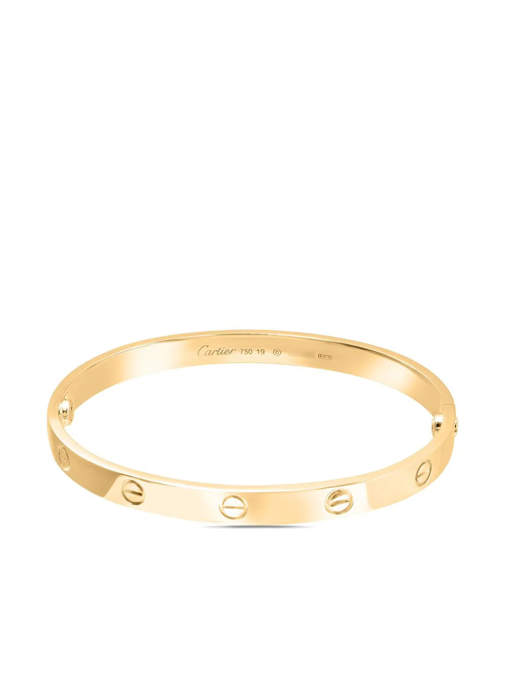 Cartier pulsera Love en oro amarillo de 18kt