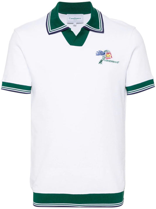 Casablanca playera tipo polo Croquis De Tennis