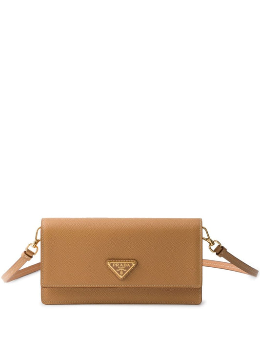 Prada bolsa mini con logo triangular