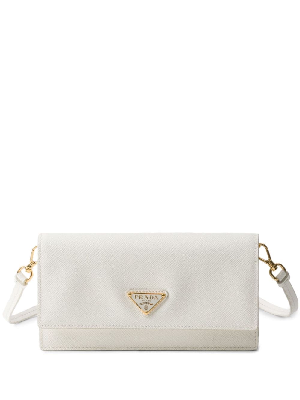 Prada bolsa mini con logo triangular