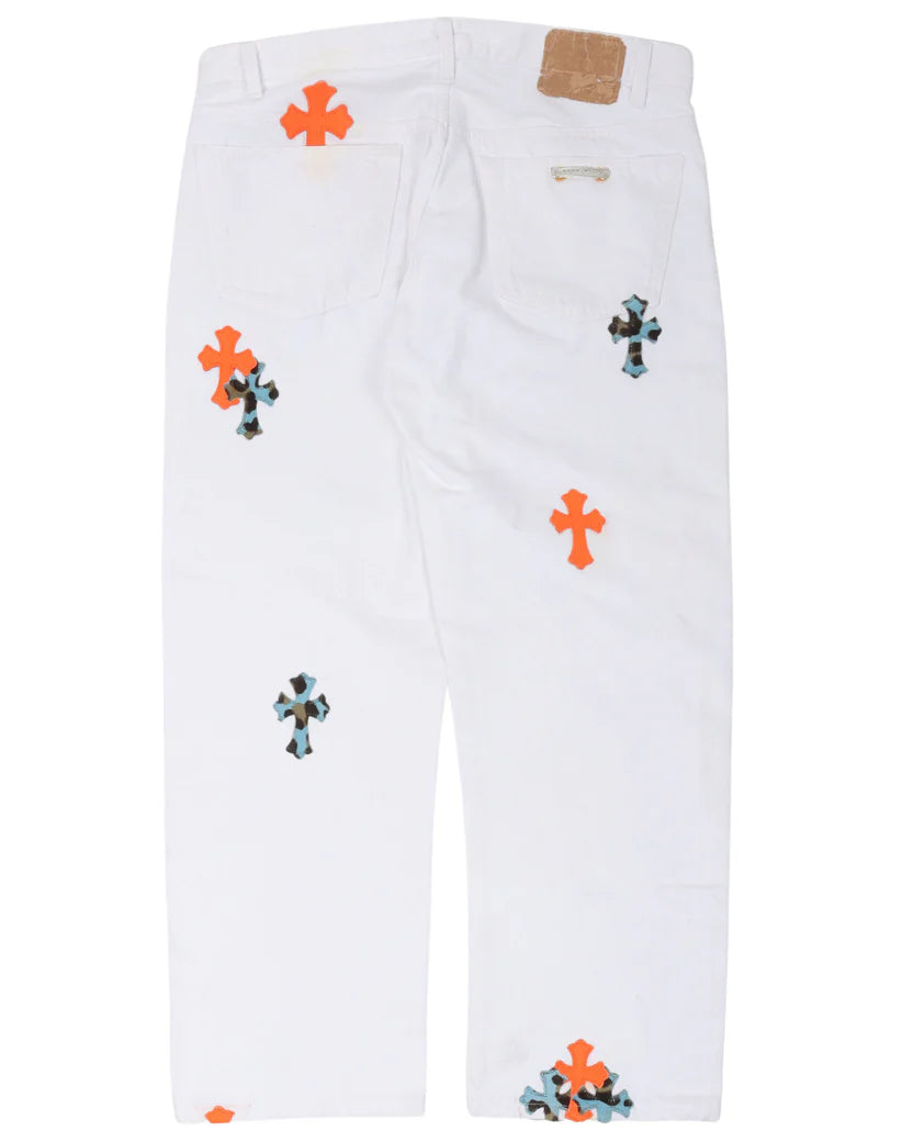 Chrome Hearts St. Barth Levi's Cross Patch Denim