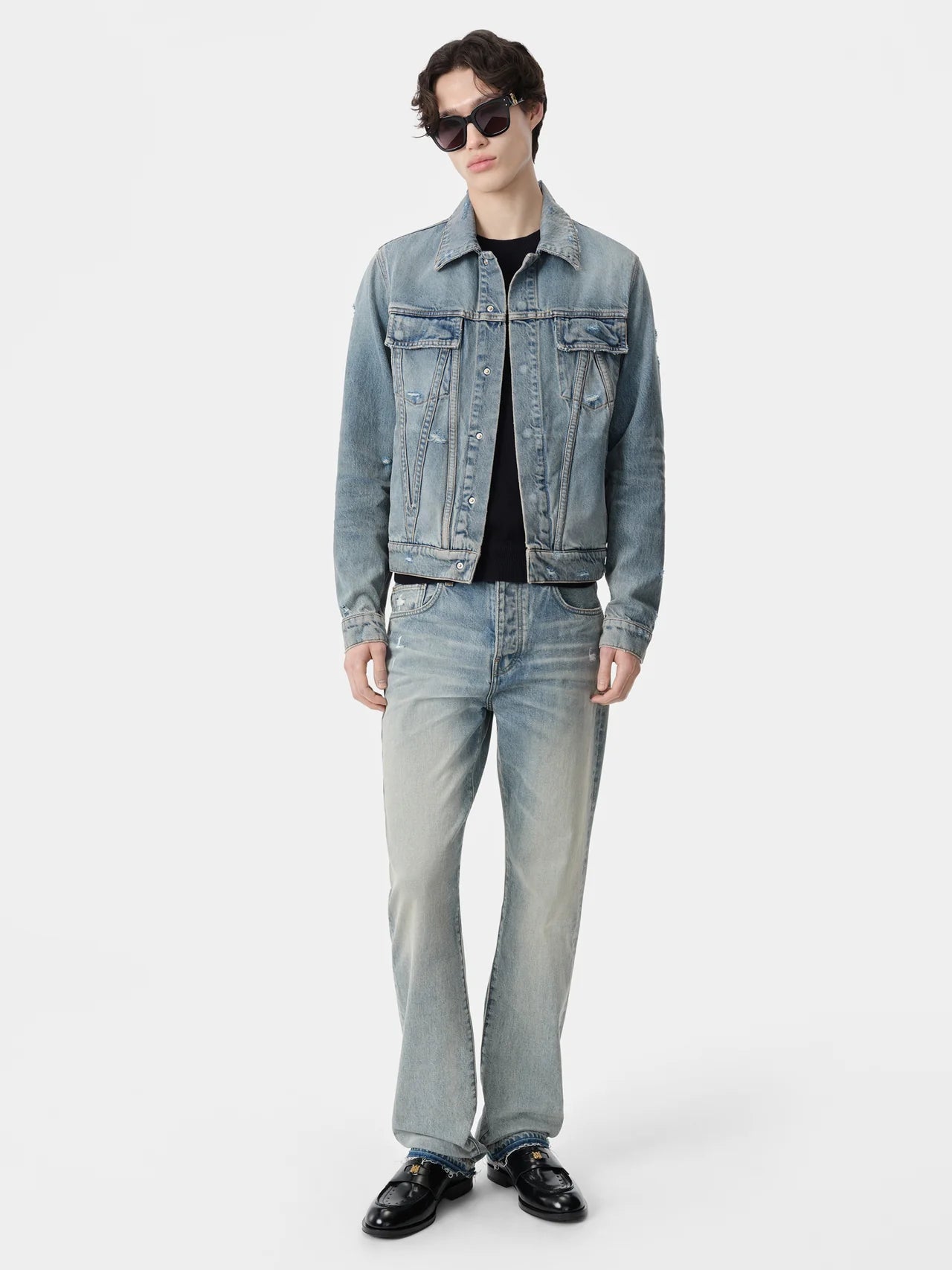 AMIRI RELEASED HEM STRAIGHT JEAN