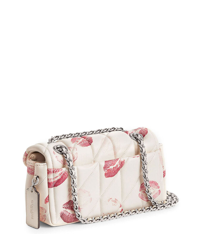 COACH Bolso shoulder en piel con estampado Mujer