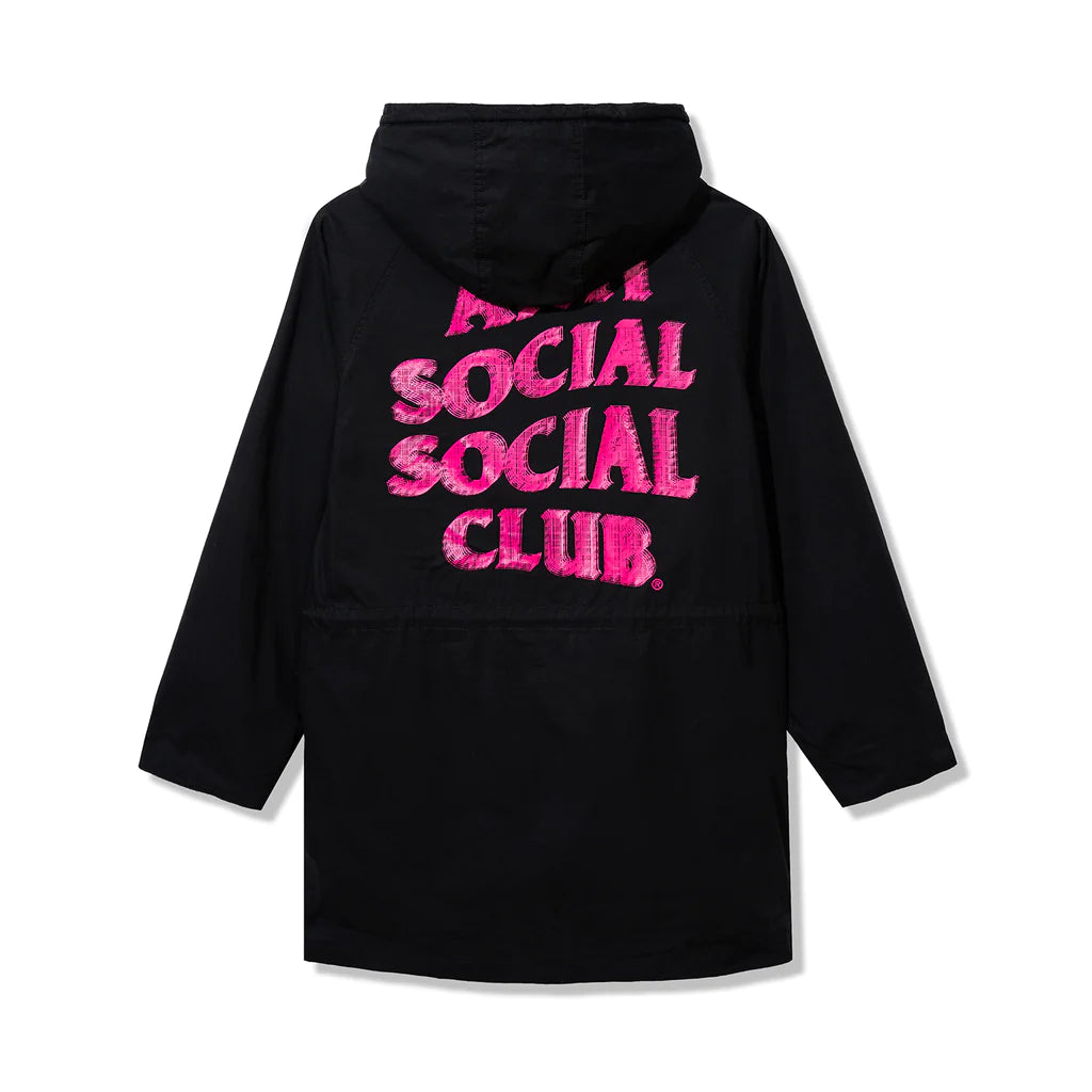 Jacket ASSC X Alpha M65 Black Hooded Field