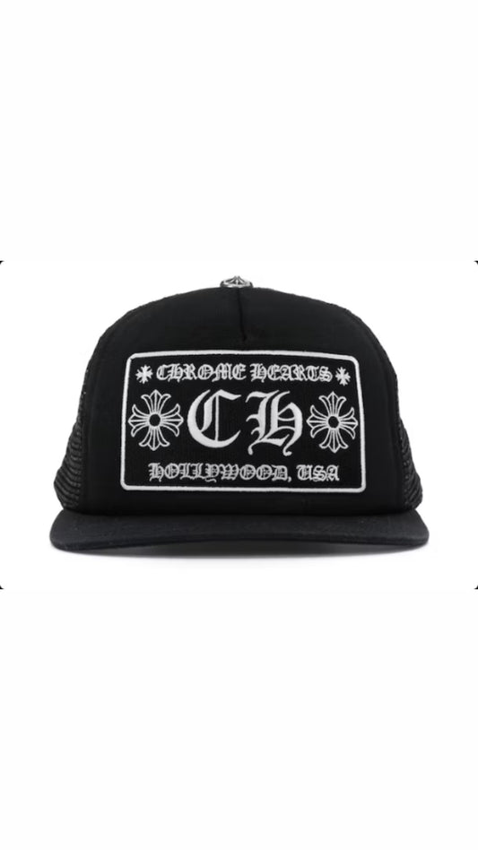 Gorra trucker Chrome Hearts CH Hollywood