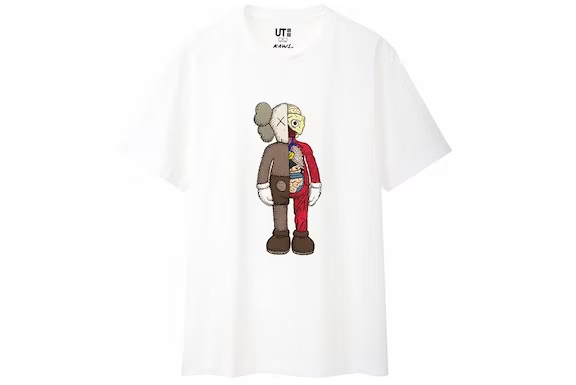 Playera KAWS x Uniqlo Flayed