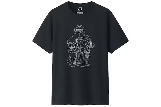 Playera KAWS x Uniqlo x Sesame Street