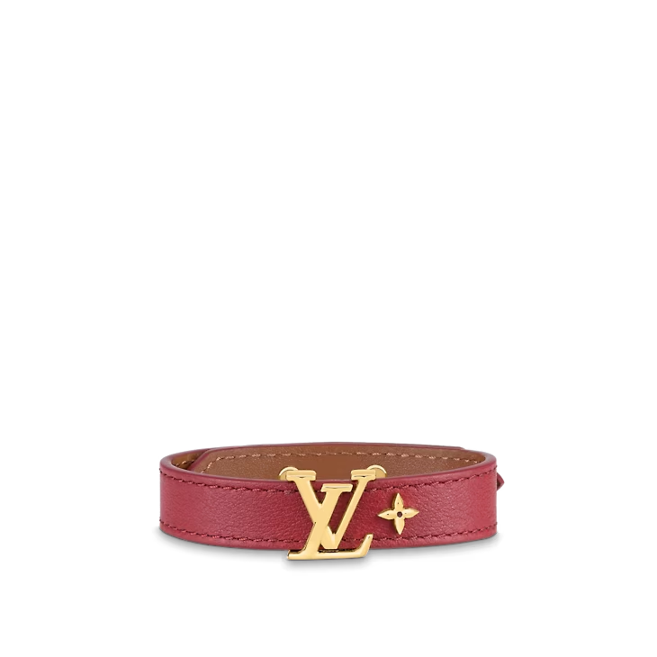 Pulsera LV Iconic en piel