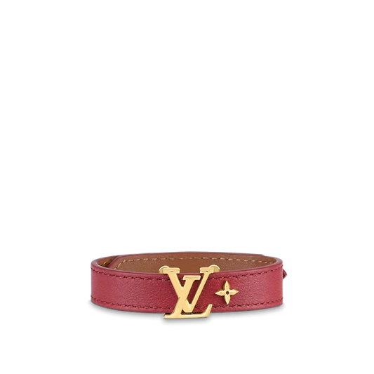 Pulsera LV Iconic en piel