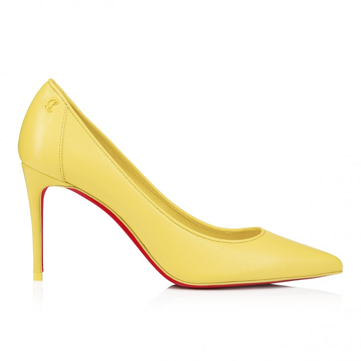 Sporty Kate 85 mm Pumps - Nappa leather - Yellow Queen - Women