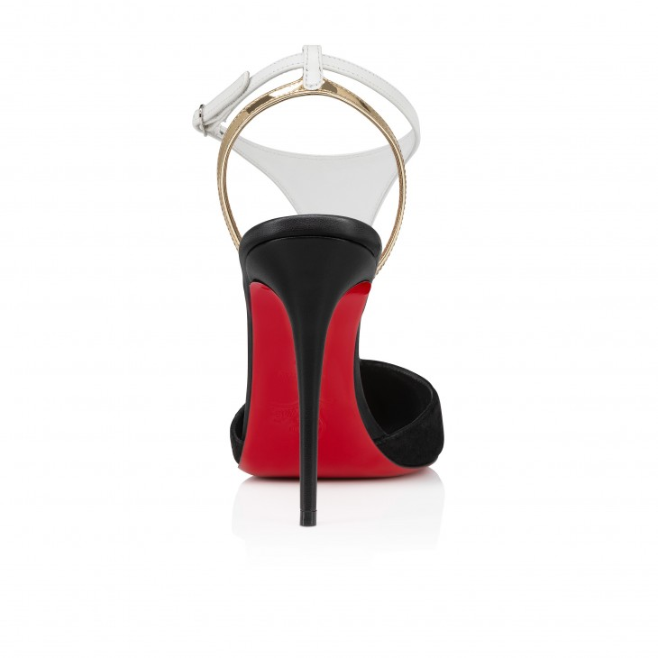 Athina Pump 100 mm Pumps - Nappa leather and suede - Black - Women