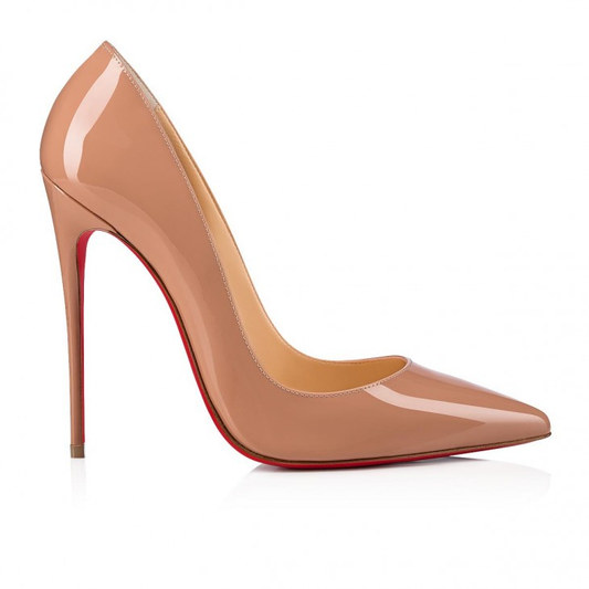 So Kate 120 mm Pumps - Patent calf leather - Blush - Women