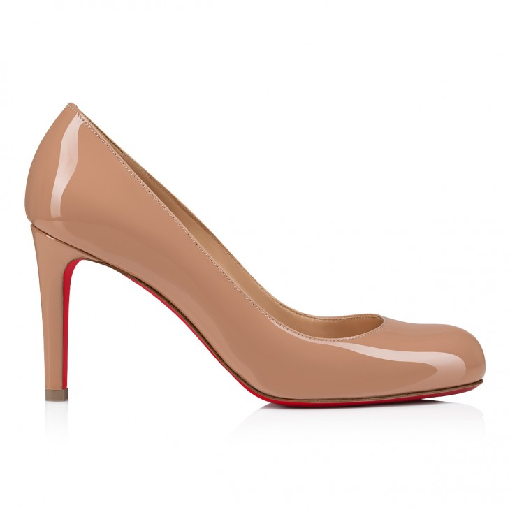 Pumppie 85 mm Pumps - Patent calf leather - Blush - Women