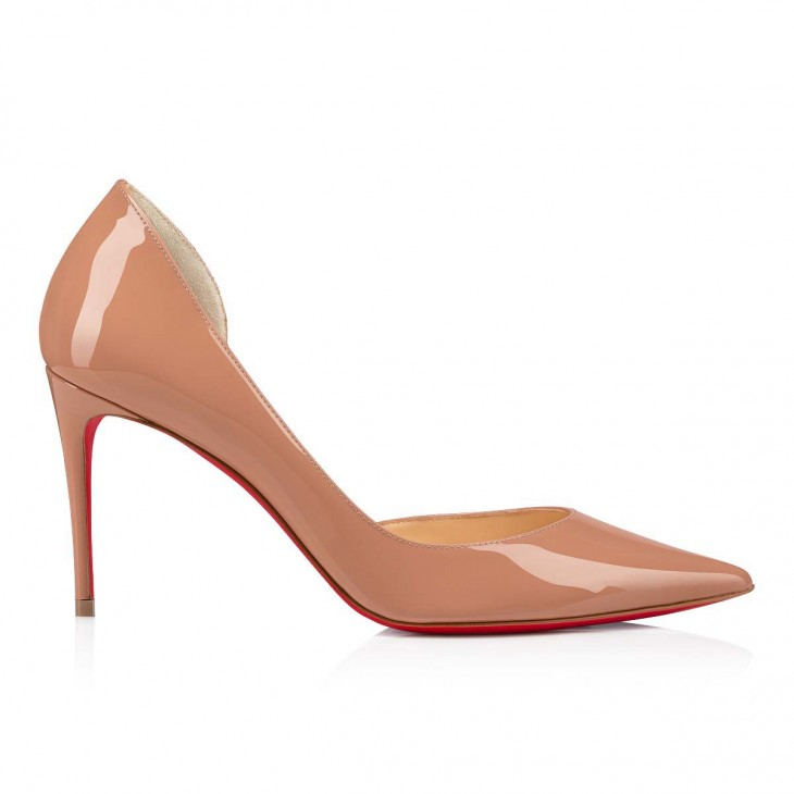 Iriza 85 mm Pumps - Patent calf leather - Blush - Women