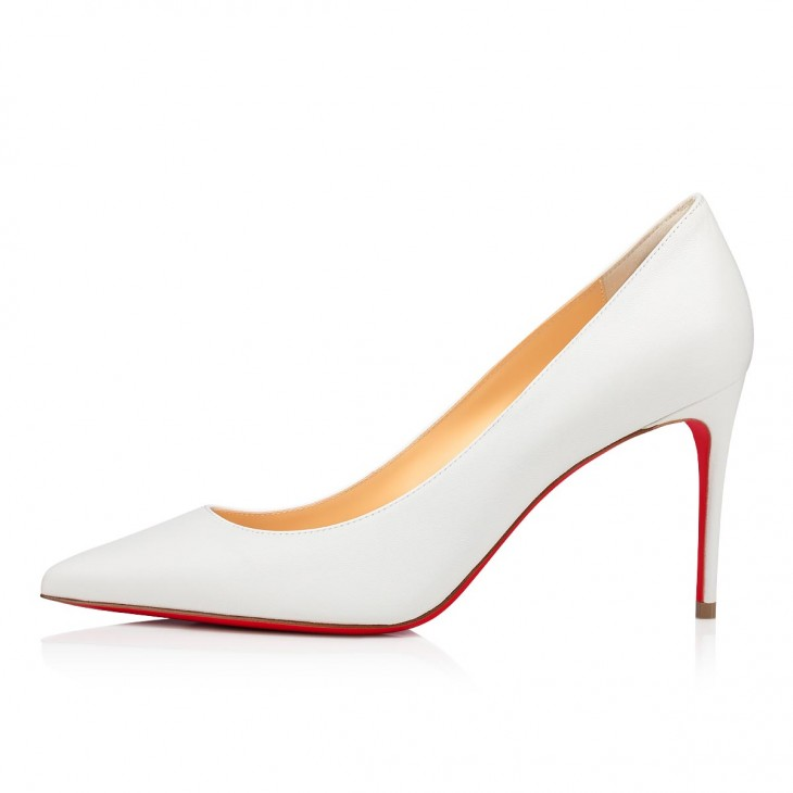 Kate 85 mm Pumps - Nappa leather - Bianco - Women