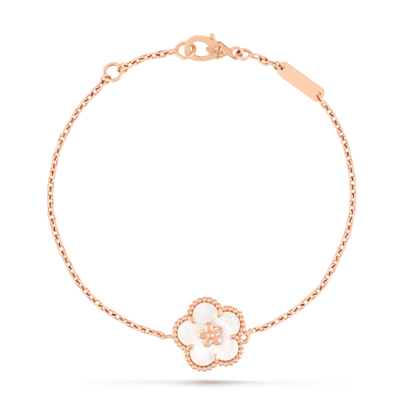 Pulsera Lucky Spring, flor de ciruelo