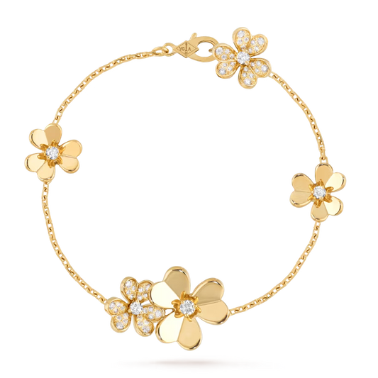 Pulsera Frivole, 5 flores