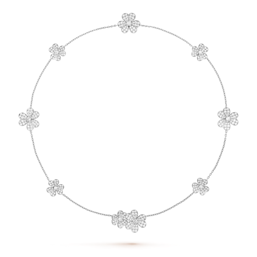 Collar Frivole, 9 flores