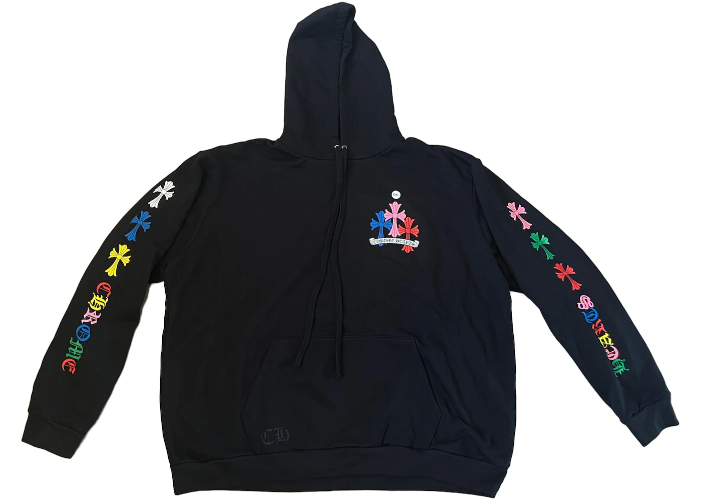 Hoodie Chrome Hearts Multi Color Cross