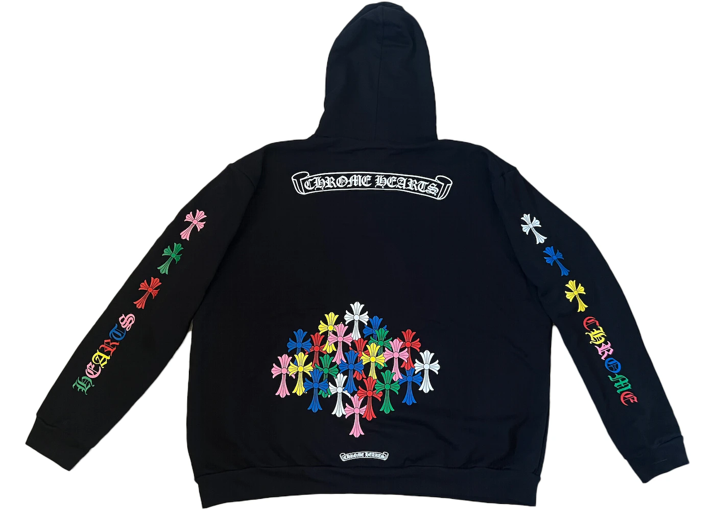 Hoodie Chrome Hearts Multi Color Cross