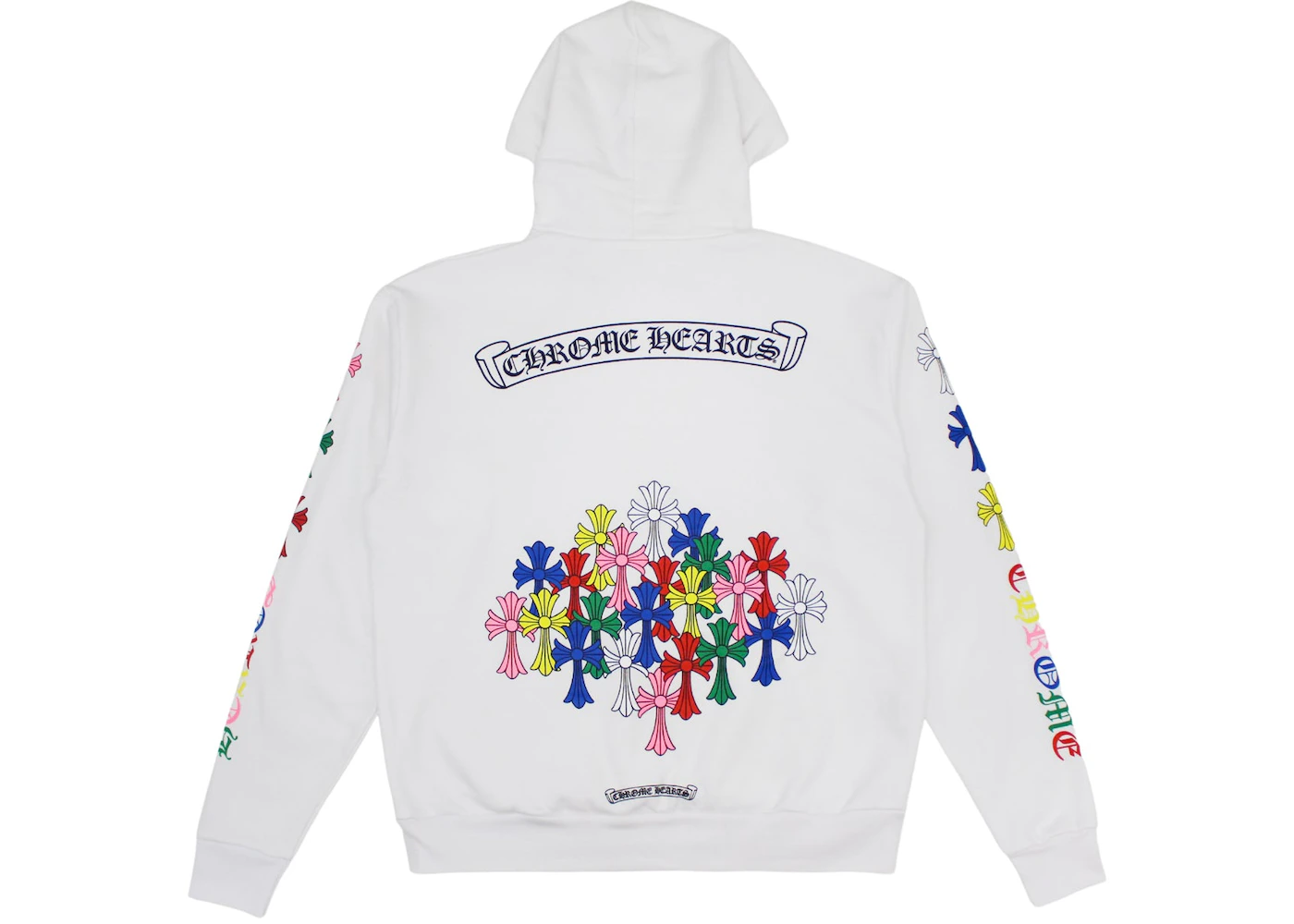 Hoodie Chrome Hearts Multi Color Cross