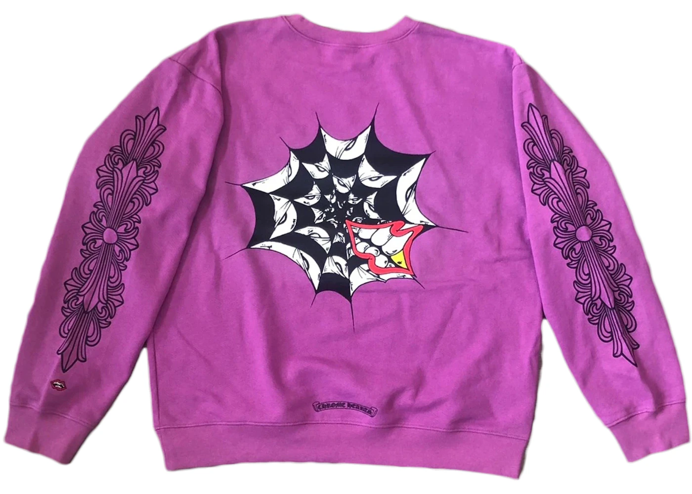 Sweatshirt Chrome Hearts Matty Boy Spider Web Crewneck