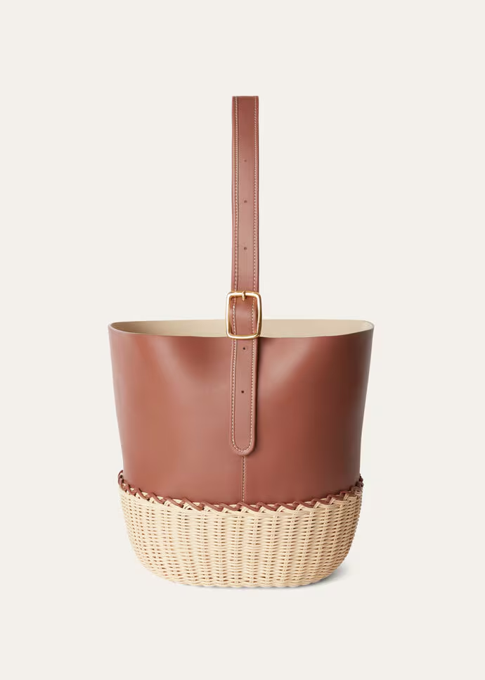 Cedar Bucket bag Loro Piana