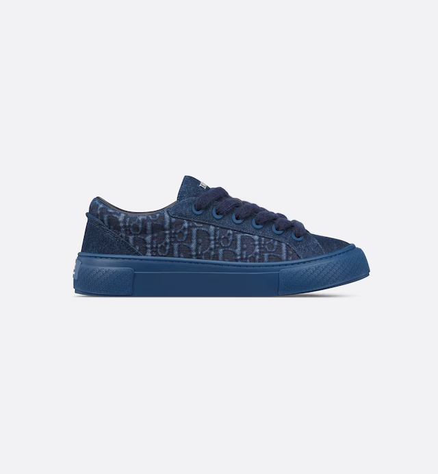 Sneaker B33 Denim Dior Oblique azul