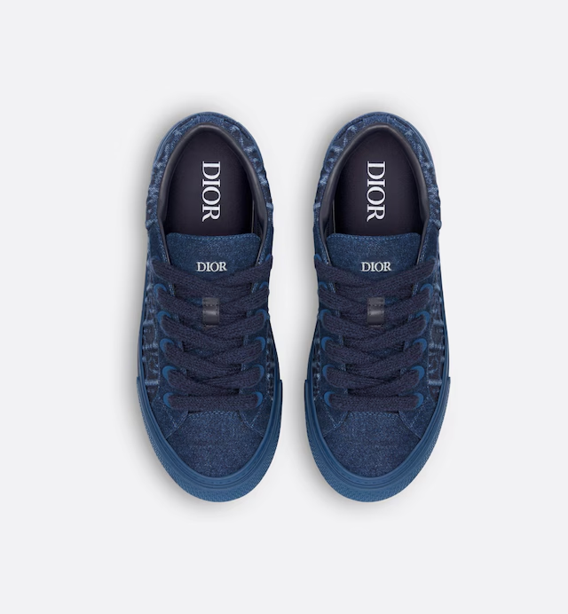 Sneaker B33 Denim Dior Oblique azul