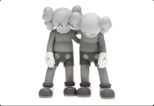 Figura de vinilo KAWS Along The Way en gris