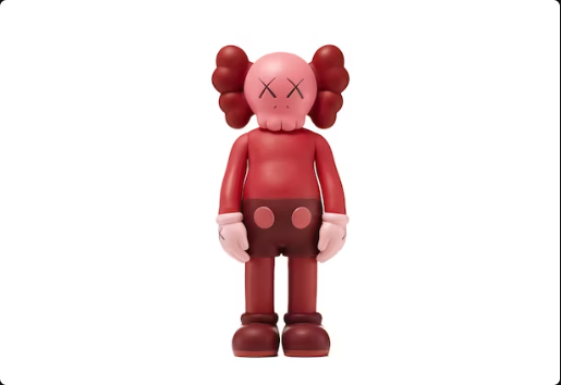 Figura de vinilo KAWS Companion Open Edition en rosa claro