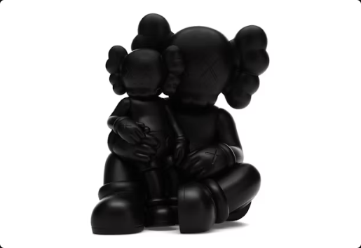 Figura de vinilo KAWS Holiday Changbai Mountain en negro