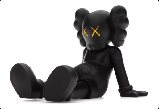 Figura de vinilo KAWS Holiday Taipei en negro