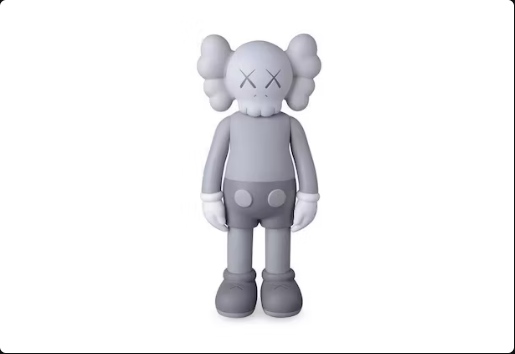 Figura de vinilo KAWS Companion Open Edition en gris