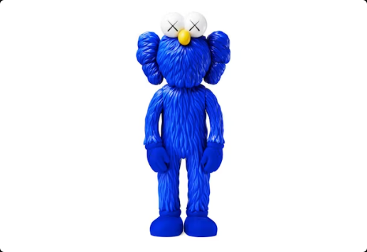 Figura de vinilo KAWS BFF Open Edition en azul