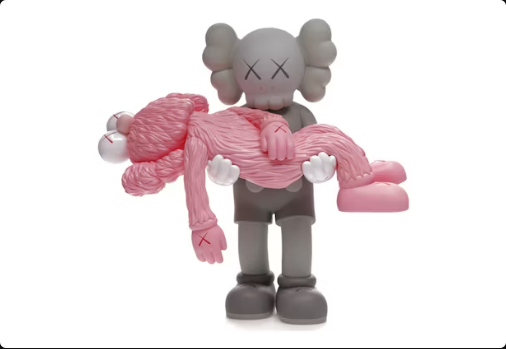 Figura KAWS Gone en gris