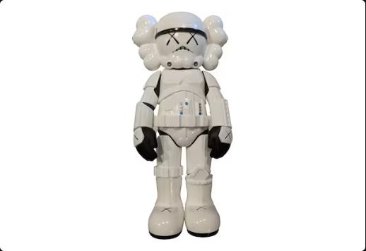 KAWS Star Wars Storm Trooper Companion Vinyl Figure