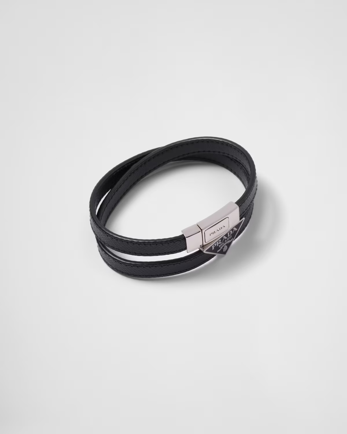 Prada Brazalete de piel Saffiano