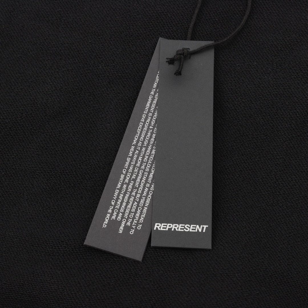 Hoodie Represent con logo estampado