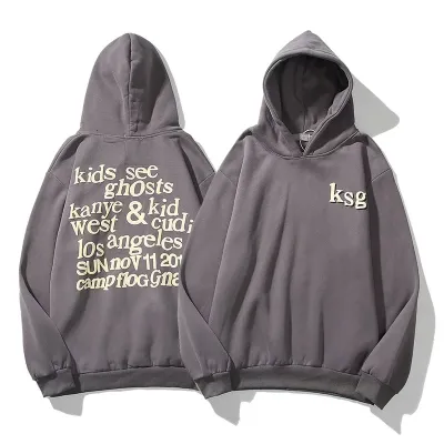 Hoodie Kanye West Kids See Ghosts Letter Printed