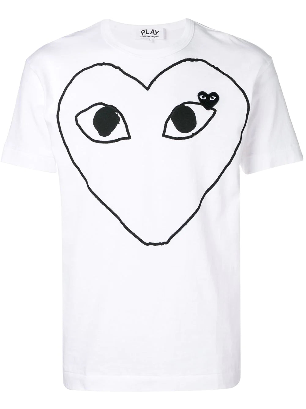 Playera CDG con parche del logo