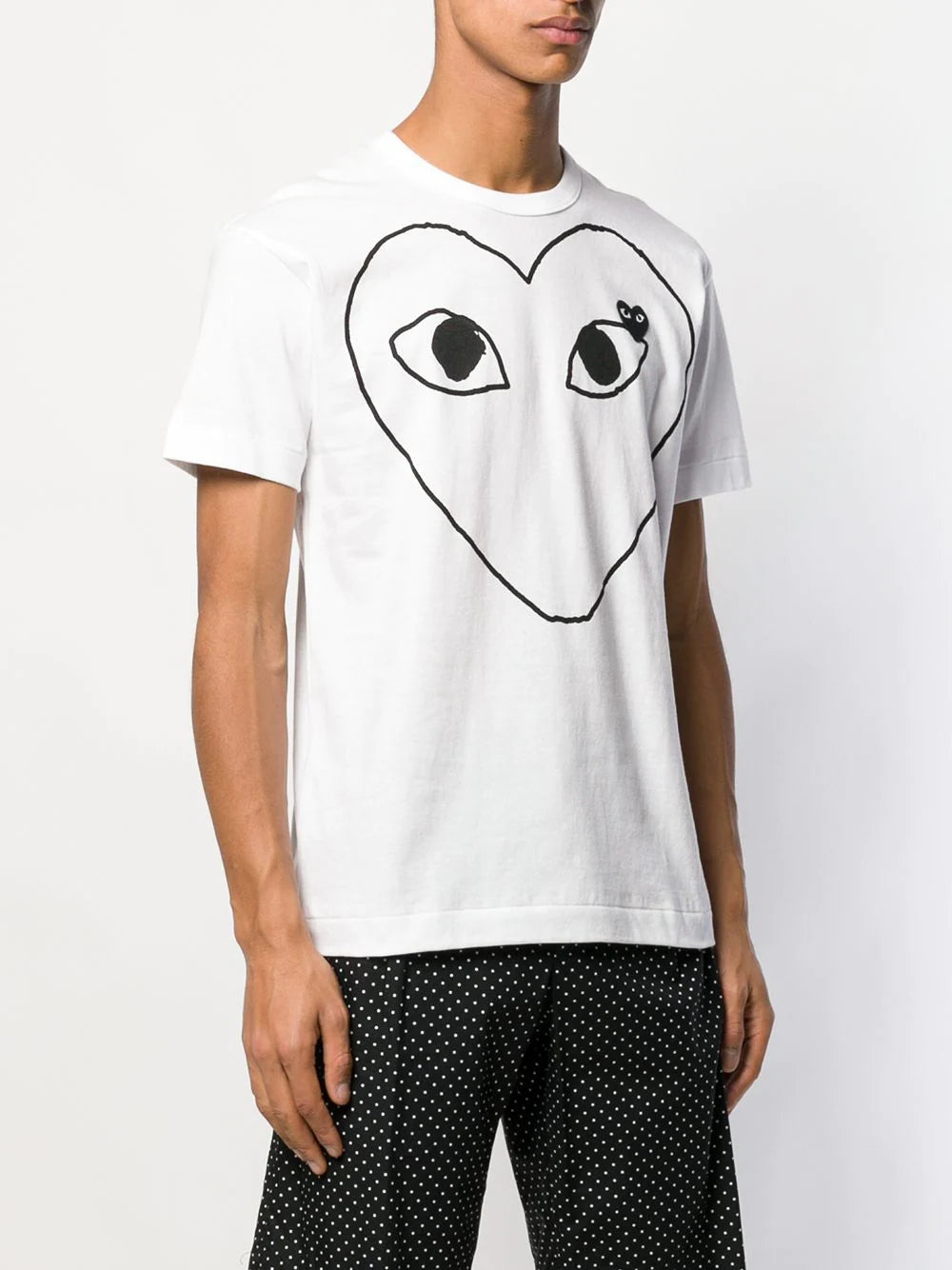 Playera CDG con parche del logo