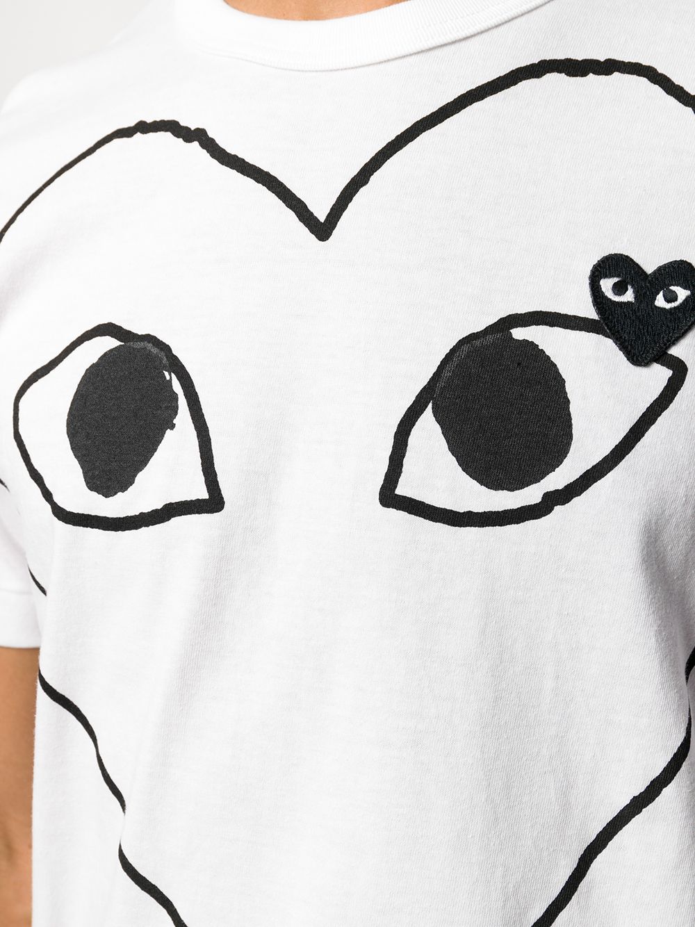 Playera CDG con parche del logo