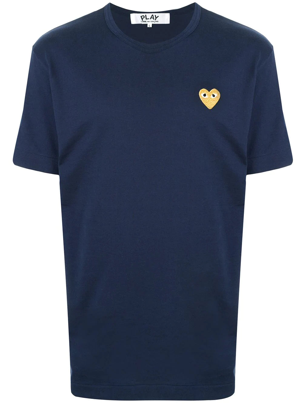 Playera CDG con logo bordado